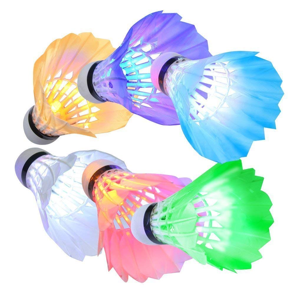KEVENZ Goose Feather Badminton Shuttlecocks with Great Stability and Durability, High Speed Badminton Birdies (Multi) - BeesActive Australia