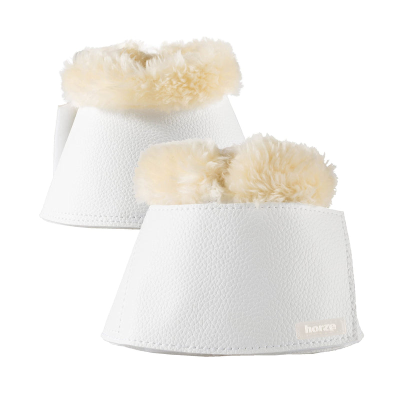 HORZE Signature Bell Boots X-Large White - BeesActive Australia