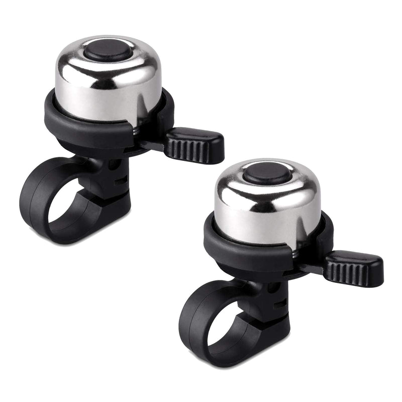 BONMIXC Bike Bell Brass Mini, Clearer Louder Longer Sustained Purer Tone - BeesActive Australia