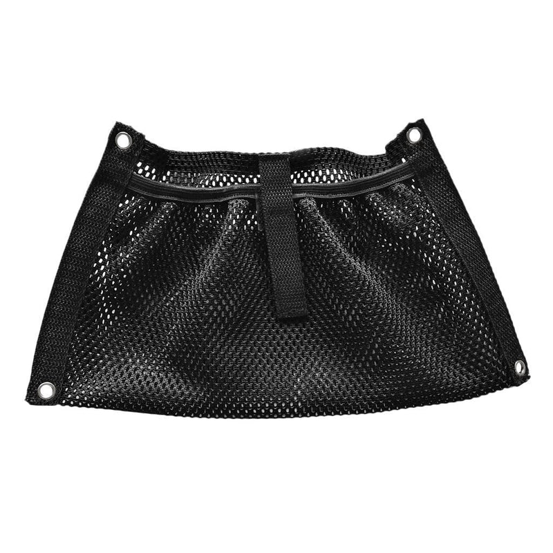 [AUSTRALIA] - Yundxi Nylon Mesh Storage Bag Gear Accessory Pouch 12" x 7" for Marine Boat Beer Holder Fishing Tackle Milk Crate Organizer 