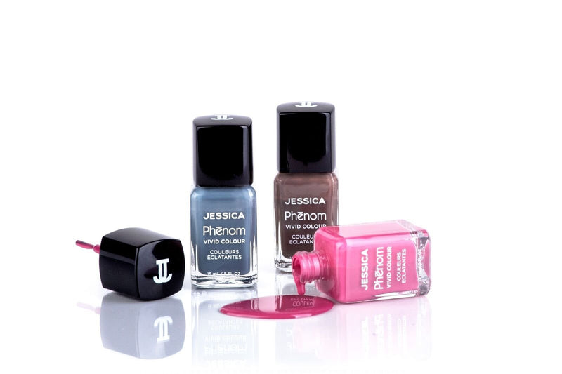 Jessica 3 Pcs Phenom #instastyle Collection + Finale Shine Topcoat Manicure Kit - BeesActive Australia