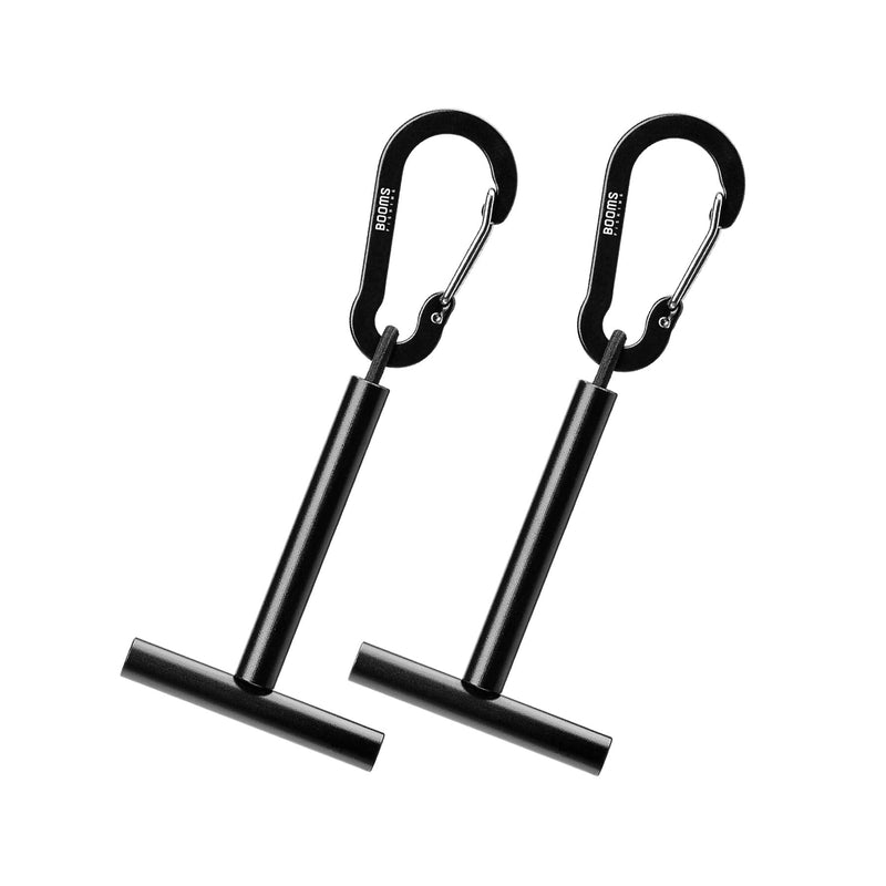 Booms Fishing SH1 Fly Fishing Tippet Spool Holder 2 Pack Black 2pcs - BeesActive Australia