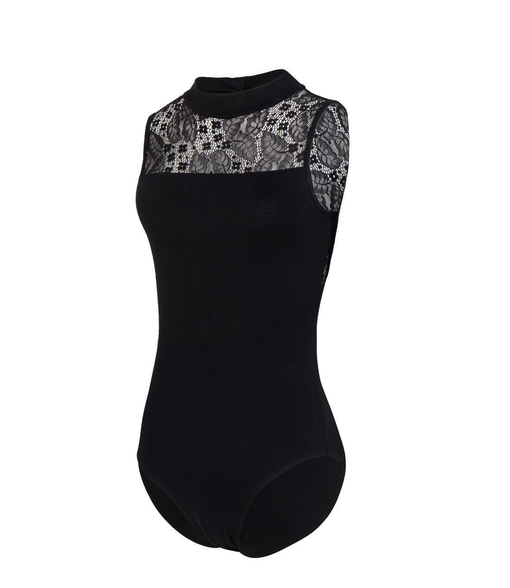 [AUSTRALIA] - Limiles Women's Ballet Dance High Neck Tank Leotards Net Large 