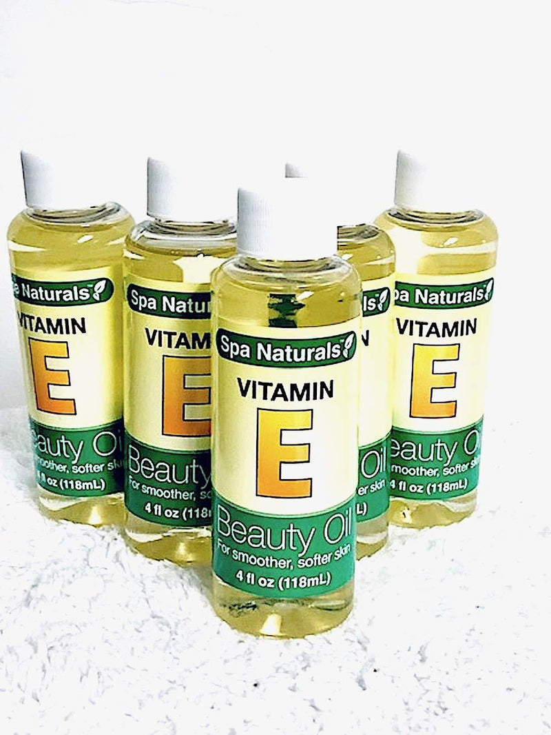 Spa Natural Vitamin E Beauty Oil 4 oz (5 pack) 4 Ounce - BeesActive Australia