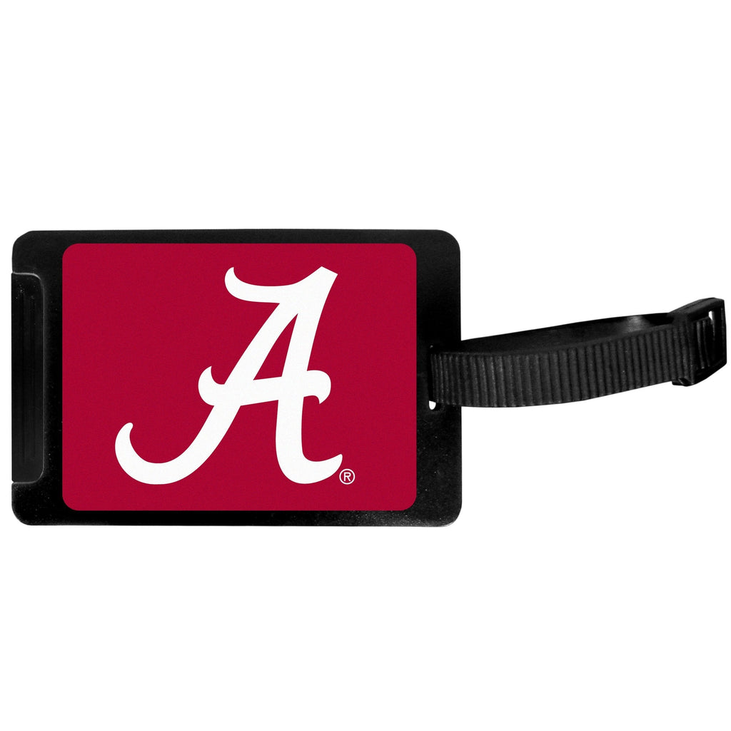 Siskiyou NCAA Unisex Luggage Tag Alabama Crimson Tide 3.25" Black - BeesActive Australia