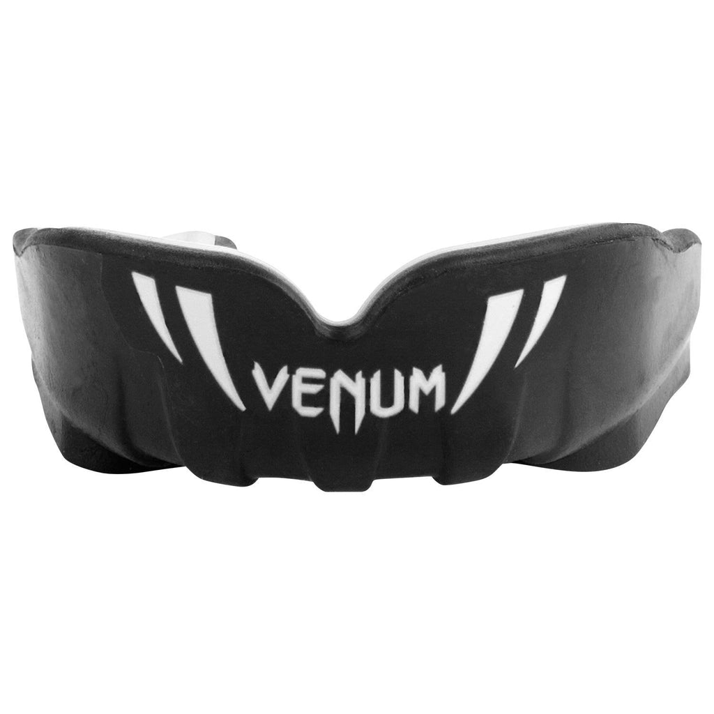 Venum Challenger Kids Mouthguard, Black/White, One Size - BeesActive Australia