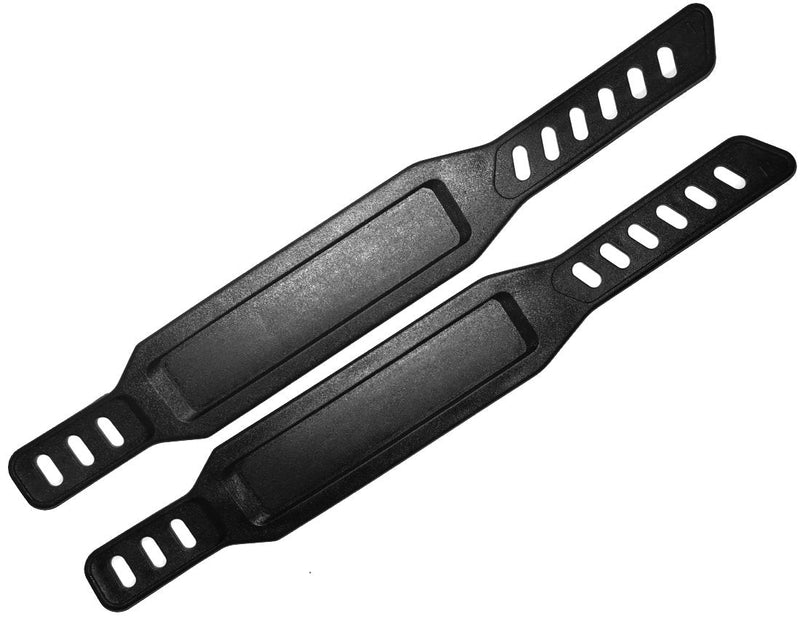 SBD's Universal Long Pedal Straps for Stationary Bikes | Fits Most Bike Pedals | Heavy Duty Adjustable Straps | Two Sides Slots (Not Ridges) | by SBD Qty 1 - BeesActive Australia