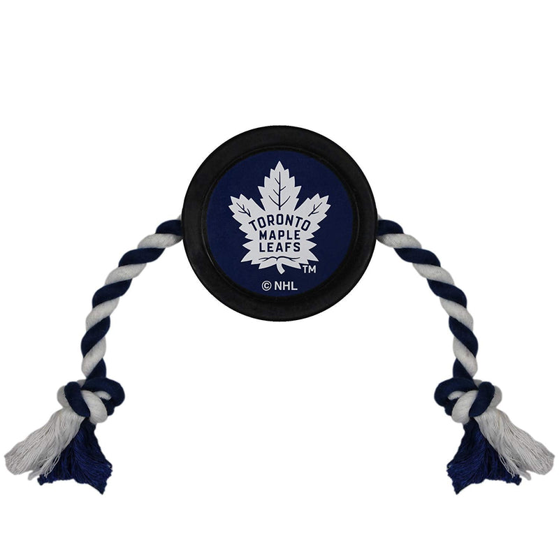 Pets First NHL Dog Toys Hockey Puck Toy Toronto Maple Leafs - BeesActive Australia