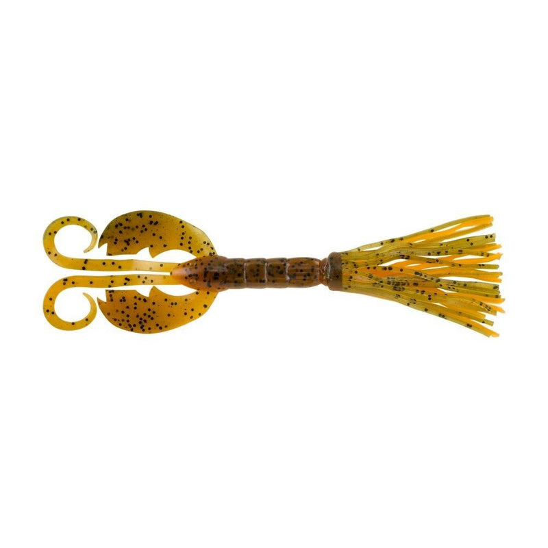 Berkley PowerBait Fishing Soft Bait Powerbait Bearded Crazyleg Chigger Craw Alabama Craw 4 1/2in - BeesActive Australia