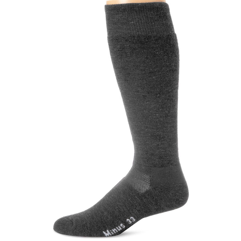 Minus33 Merino Wool Ski and Snowboard Sock Medium Grey Heather - BeesActive Australia