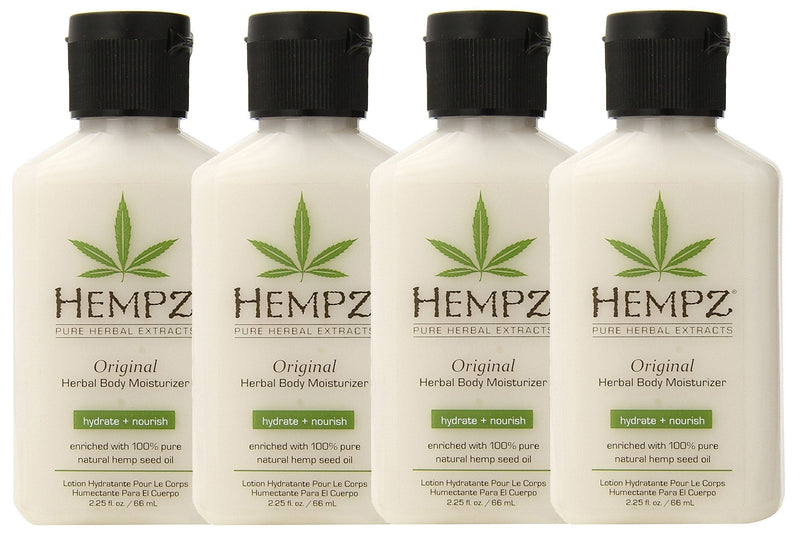 Hempz Original Herbal Body Moisturizer, 2.25 Oz Pack Of 4, 2.25 Oz - BeesActive Australia
