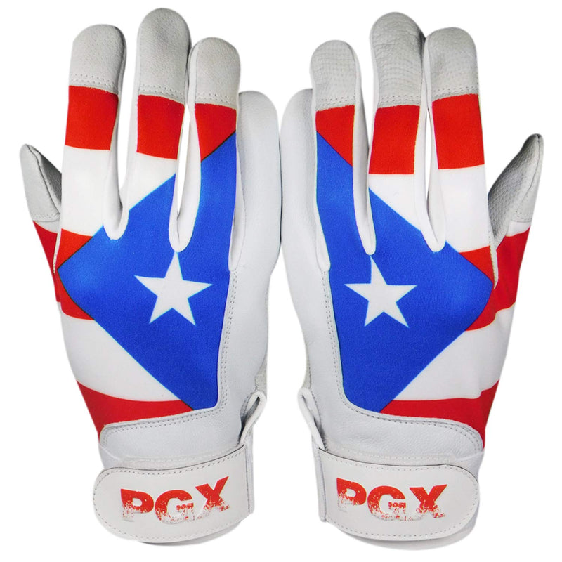 Adult PGX Puerto Rico Baseball Batting Gloves - BeesActive Australia