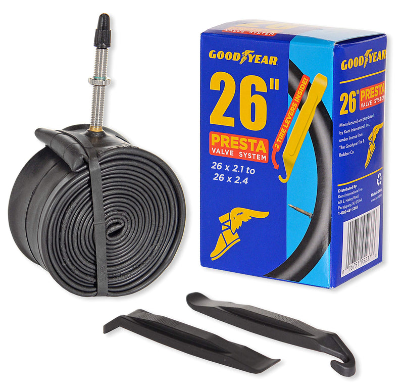 Goodyear 48mm Presta Valve Bicycle Tube 26 X 2.1-2.4 - BeesActive Australia