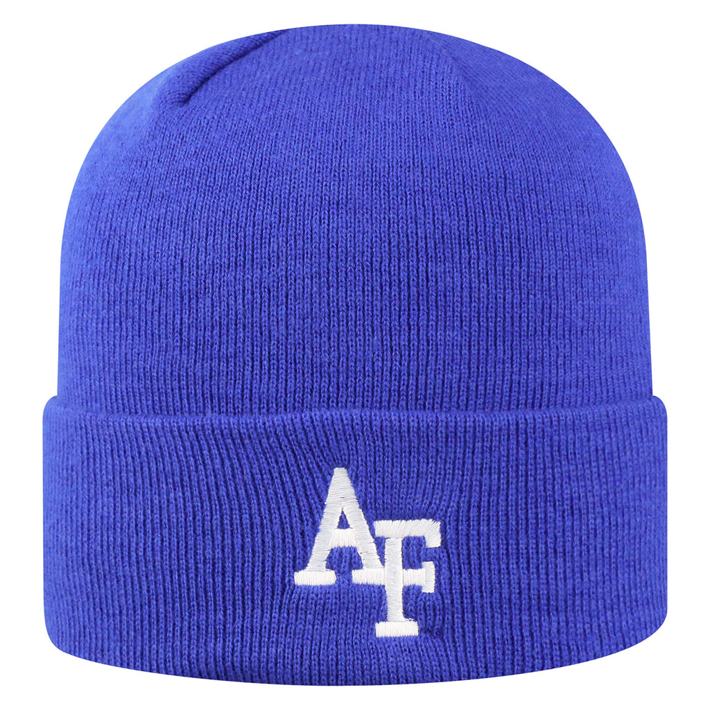 Top of the World Men's Cuffed Knit Team Icon Hat Air Force Falcons - BeesActive Australia