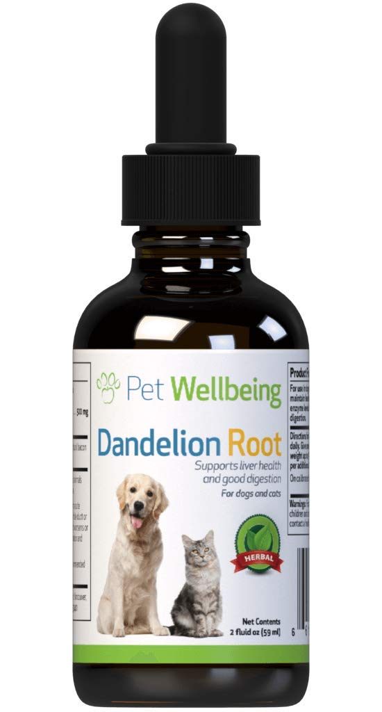 Pet Wellbeing - Dandelion Root for Dogs - All Natural Dandelion Root - Dog Liver, Digestive, and Cardiovascular Support - 2oz (59ml) - BeesActive Australia