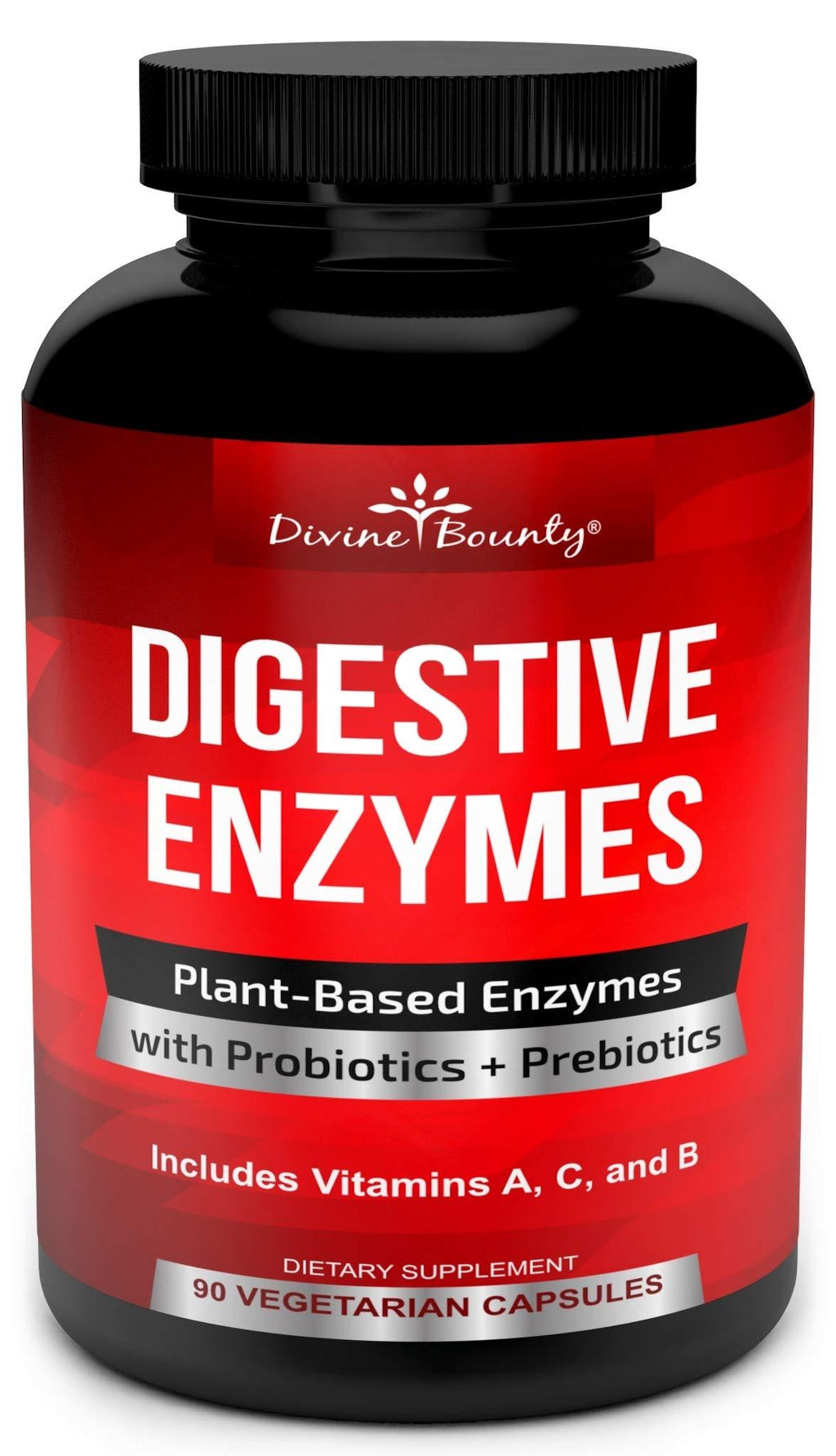 Digestive Enzymes with Probiotics & Prebiotics - Digestive Enzyme Supplements w Lipase, Amylase, Bromelain - Support a Healthy Digestive Tract for Men and Women – 90 Vegetarian Capsules - BeesActive Australia