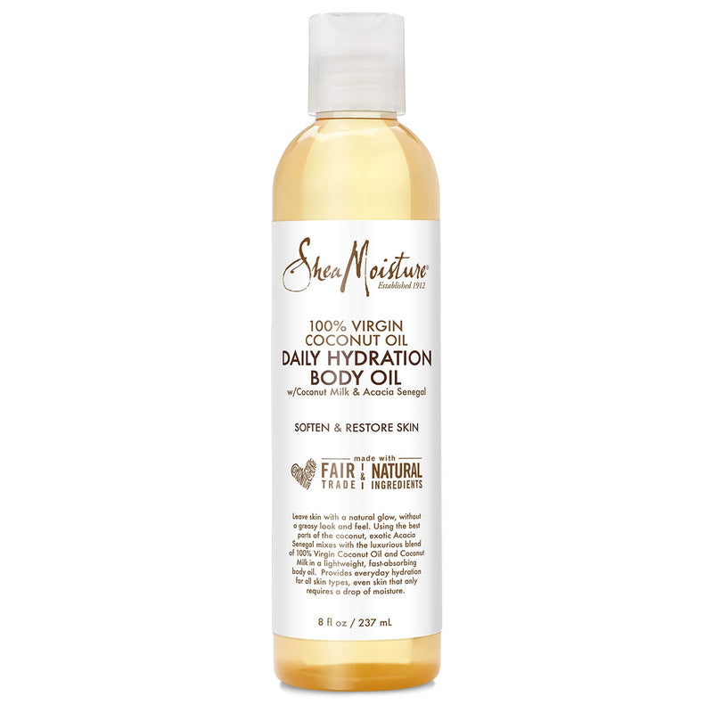 Sheamoisture Daily Hydration Body Oil for Dry Skin Virgin Coconut Oil Paraben Free 8 oz - BeesActive Australia