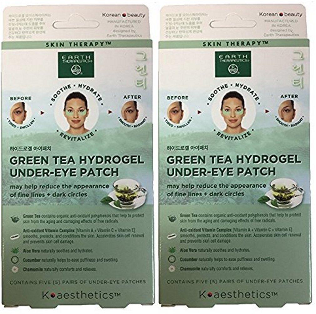 Earth Therapeutics Hydrogel Under Eye Recovery Patches, 2 Pack - BeesActive Australia