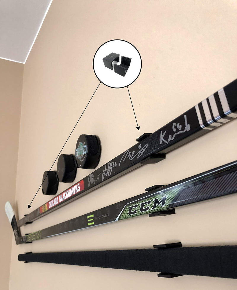 Sin Bin Shop Hockey Stick Display Holder/Hanger Wall Mounts - BeesActive Australia