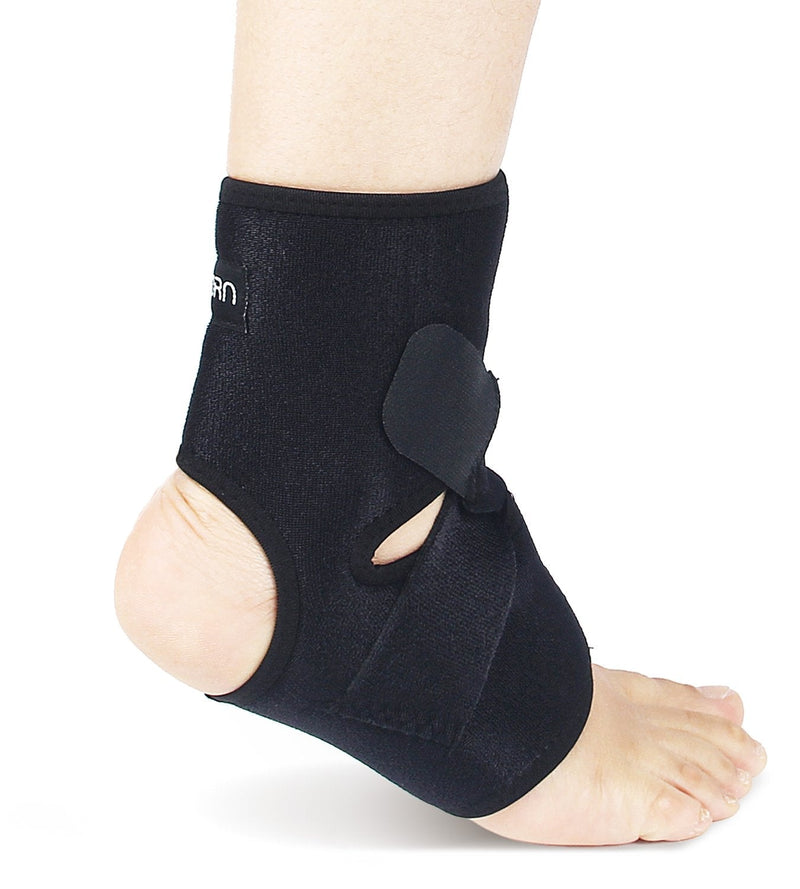 Ankle Brace & Achilles Tendon Support Sleeve by Astorn. Compression Wrap for Plantar Fasciitis, Heel Spurs & Achilles Tendinitis. One Size Fits All Ankle Support Wrap for Running & Everyday Wear. - BeesActive Australia