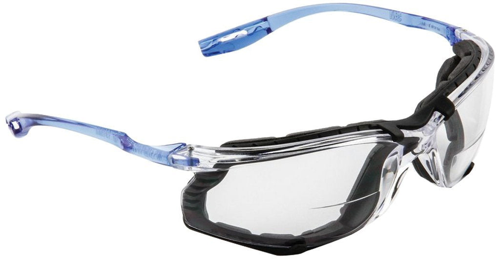 3M 10078371662698 Virtua CCS Protective Eyewear with Foam Gasket and Reader Lens, Standard, Blue with Clear Lens - BeesActive Australia