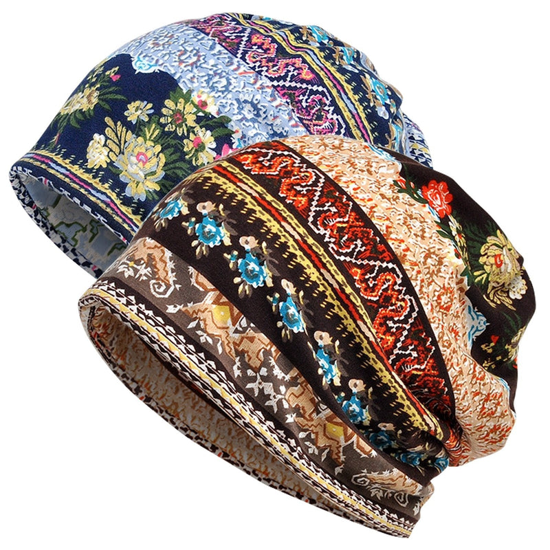 Jemis Skullies Beanies Thin Bonnet Cap Autumn Casual Beanies Hat 2 Pack - BeesActive Australia