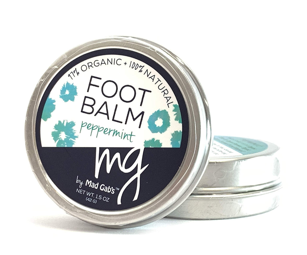 MG Signature 2-Pack Natural & Organic Peppermint Foot Balm Set - BeesActive Australia