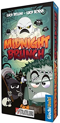 Midnight Brunch Card Game | Strategy Game for Family and Adults | Fun Card Game for Kids | Ages 8 and up | 2 to 8 Players | Average Playtime 30 Minutes | Made by Giochi Uniti (GU554) - BeesActive Australia