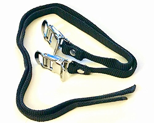 SB Distribution Ltd. (Pair) Indore Bikes Pedal Straps | (7/16" W x 17-5/8" L) Aftermarket Replacement Foot Pedal Straps for Indore Exercise Stationary Bike/Bicycle Cycle (LeMond, Startrac, Matrix) 1 - BeesActive Australia