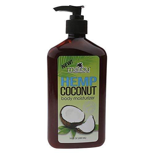 Malilbu Tan Hemp & Coconut Body Moisturizer, 18 fl oz - BeesActive Australia