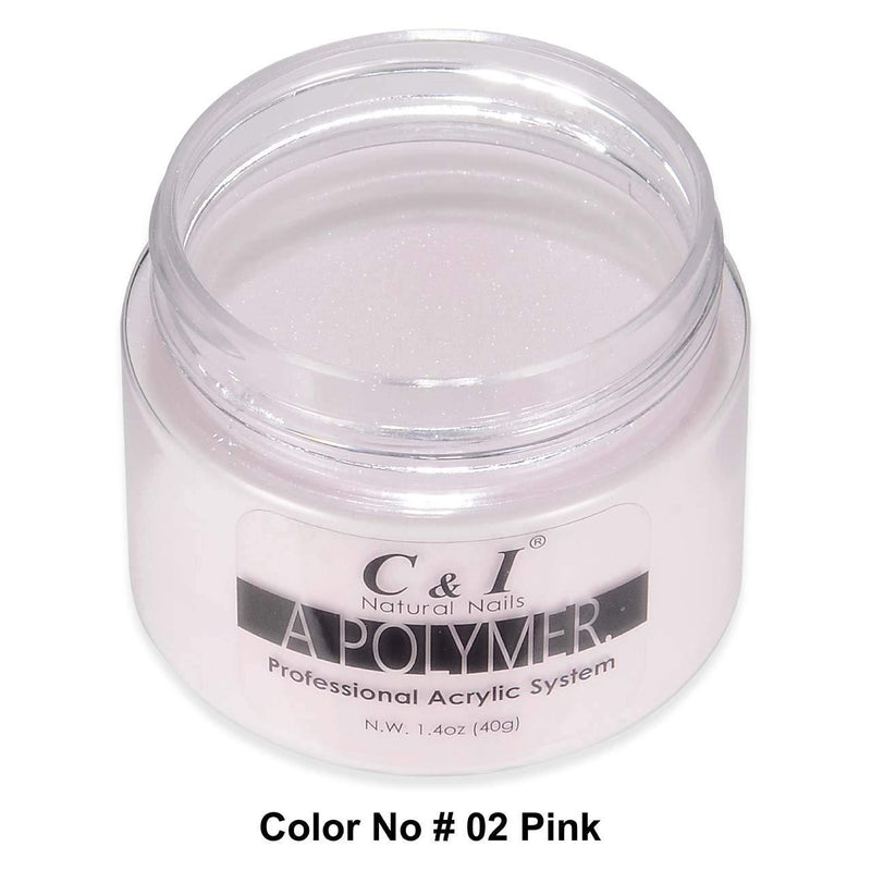 C&I A Polymer, Acrylic Powder, Color # 2 Pink - BeesActive Australia