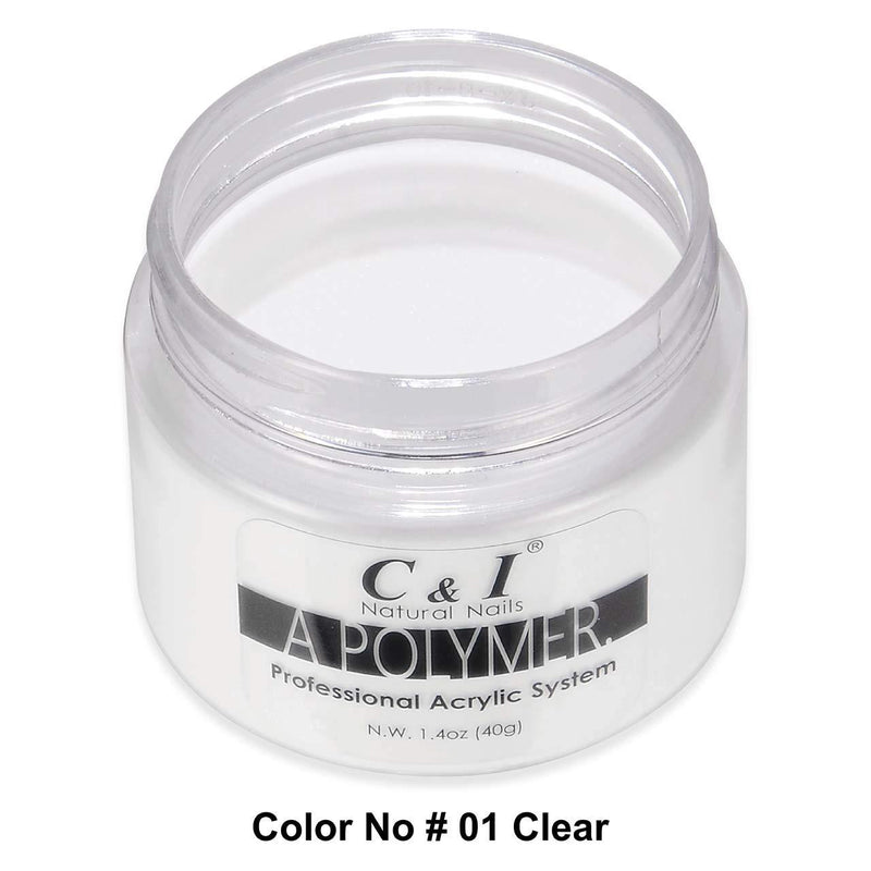 C&I A Polymer, Acrylic Powder, Color # 1 Clear - BeesActive Australia