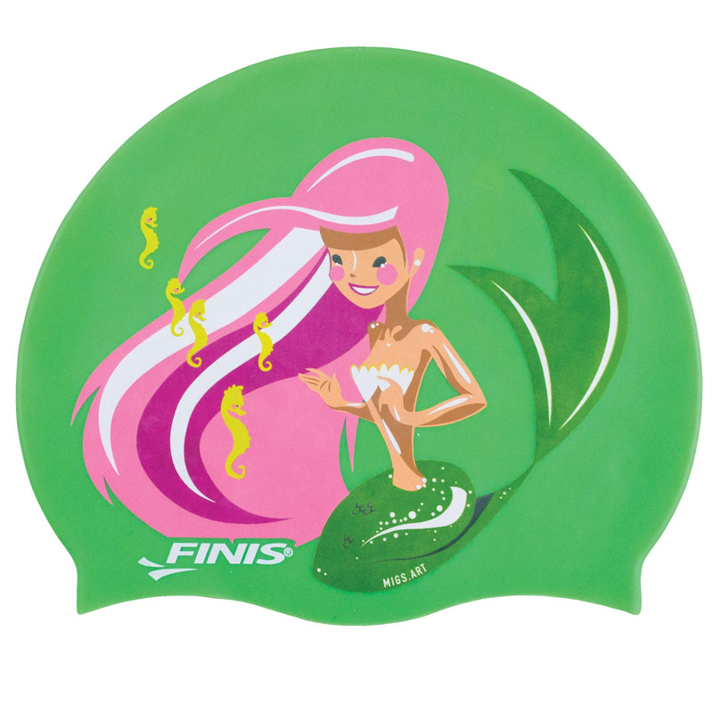 Finis Mermaid Kid’s Silicone Swim Cap Seahorse - BeesActive Australia