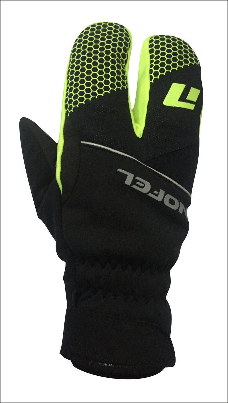 Nofel Lobster Glove Large Black/Neon - BeesActive Australia