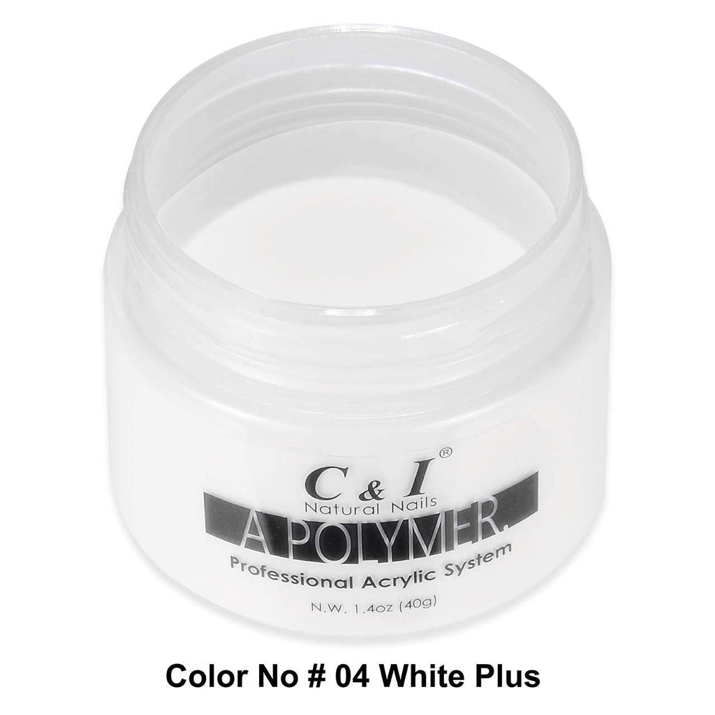 C&I A Polymer, Acrylic Powder, Color # 4 White Plus - BeesActive Australia