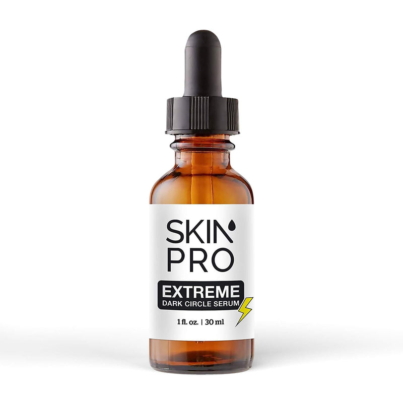 Extreme Dark Circle Eye Serum, Dark Circles Under Eye Treatment for Women and Men, Dark Eye Circle Remover, Eye Brightener and Eye Depuffer Serum (1 fl, 30 ml) - SkinPro - BeesActive Australia