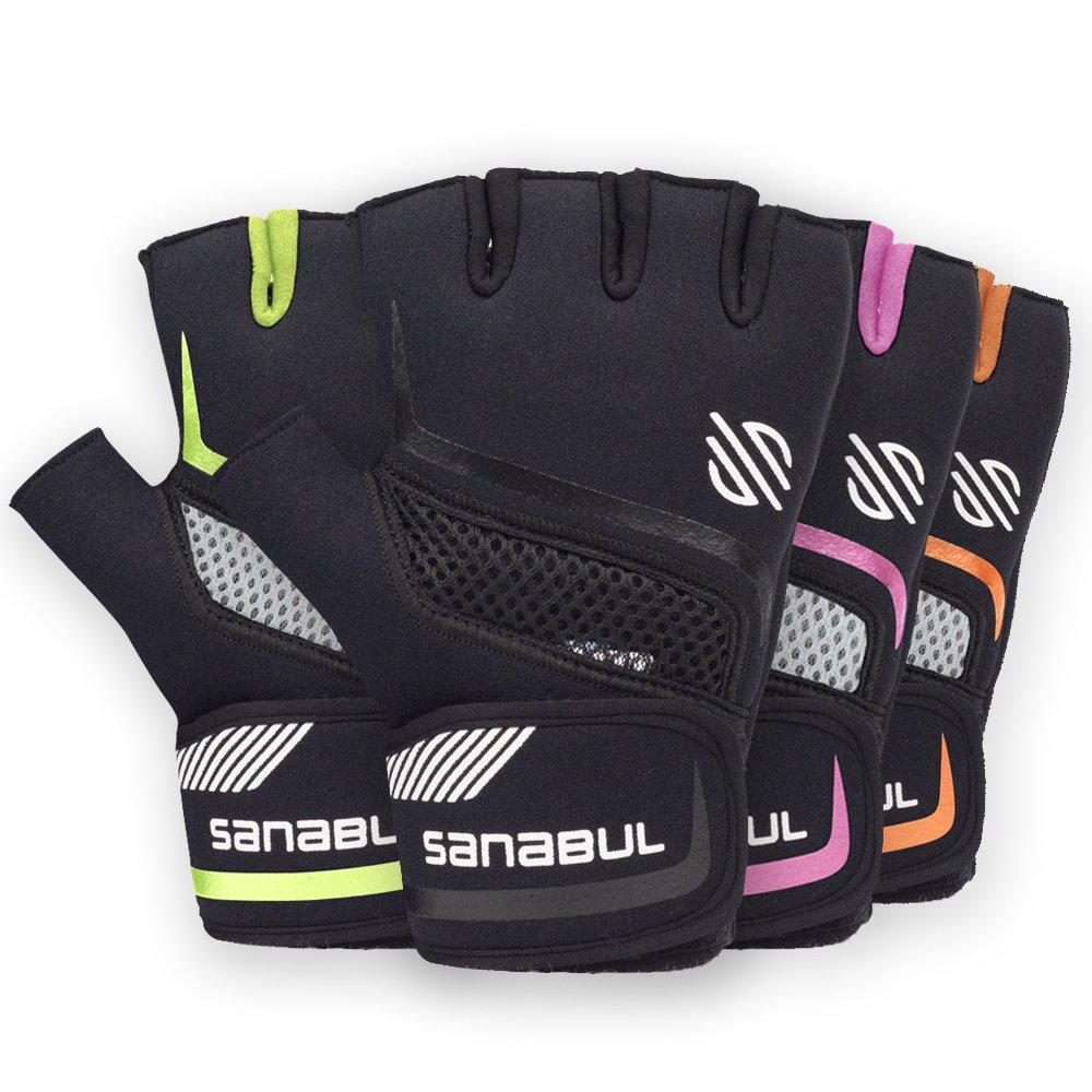 [AUSTRALIA] - Sanabul Paw V.2 Gel Boxing MMA Kickboxing Cross Training Handwrap Gloves ALL BLACK S/M 