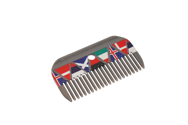 Roma Pattern Mane Comb National Flags - BeesActive Australia