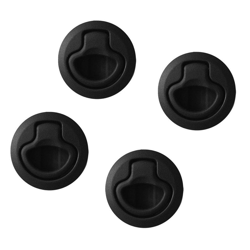 [AUSTRALIA] - Yundxi 2pcs/4pcs 2" Slam Latch Deck Hatch Round Pull Latch for 0.075"-0.475" Door Boat Deck RV Cabinet Door Drawers Replacement 4 Pieces 