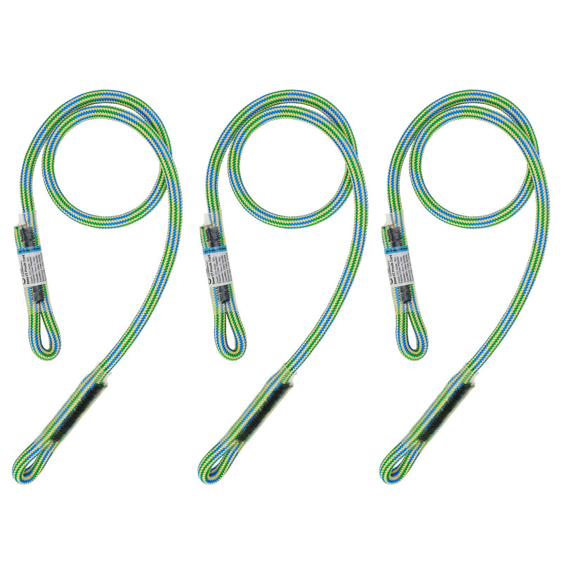 GM CLIMBING 8mm (5/16in) Prusik Cord Pre-Sewn Eye-to-Eye Heat Resistant Friction Hitch Cord Kevlar & Polyester - BeesActive Australia
