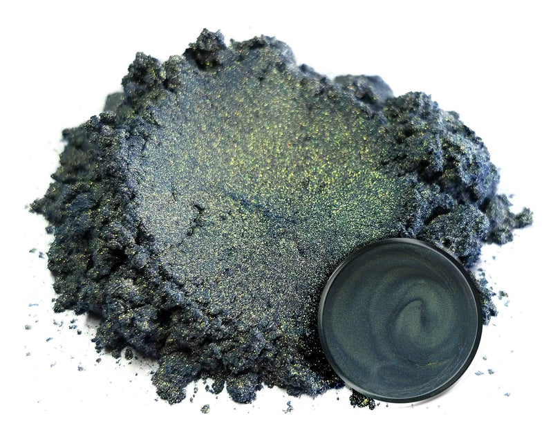 Mica Powder Pigment “Beetle Blue” (50g) Multipurpose DIY Arts and Crafts Additive | Woodworking, Epoxy, Resin, Natural Bath Bombs, Paint, Soap, Nail Polish, Lip Balm (Beetle Blue, 50G) Beetle Blue - BeesActive Australia