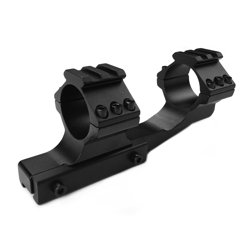 MIZUGIWA 1inch / 30mm Cantilever Dovetail Rail Airsoft One Piece Dual Ring Scope Mount - BeesActive Australia