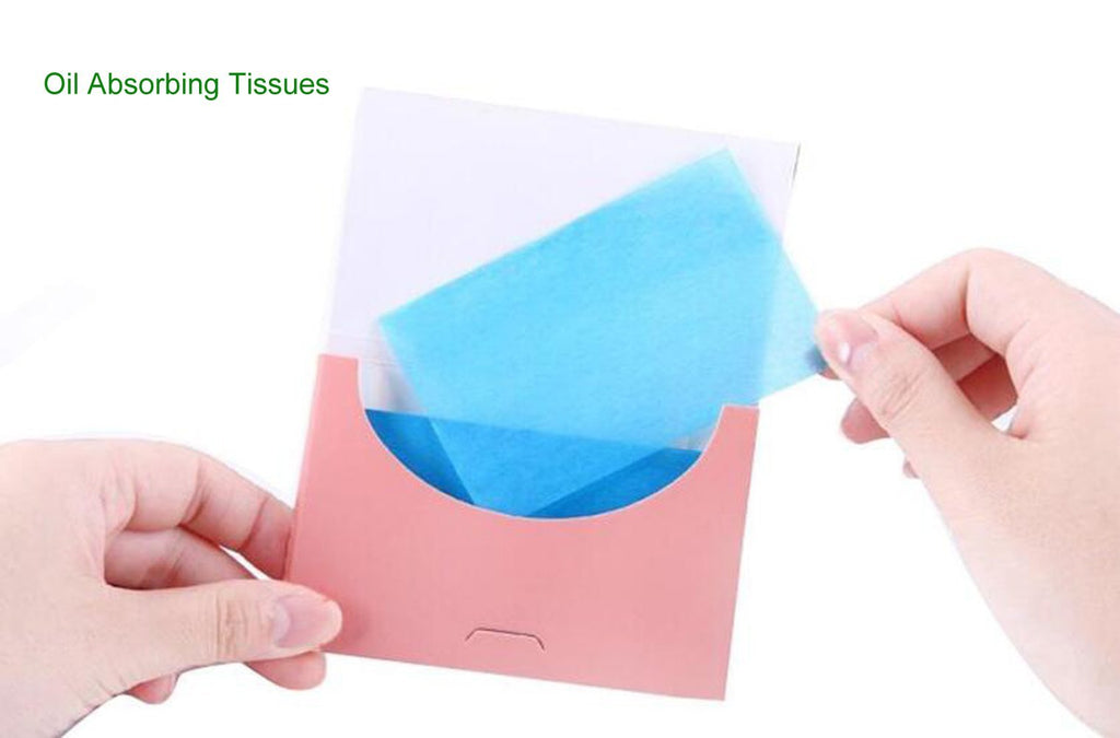 4Boxes (200Pieces) Oil Absorbing Blotting Sheets Face Oil-Absorbing Tissues Makeup Oil Control Absorbing Blotting Paper Sheets(Box color random) - BeesActive Australia