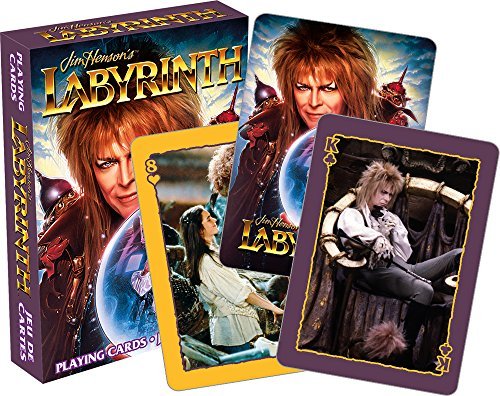 AQUARIUS Labyrinth Playing Cards - Labyrinth Themed Deck of Cards for Your Favorite Card Games - Officially Licensed Labyrinth Merchandise & Collectibles - BeesActive Australia