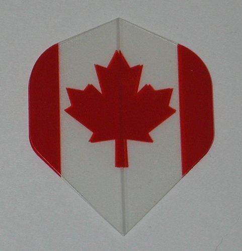 [AUSTRALIA] - US Darts - 5 Sets (15 Flights) Canada, Canadian Maple Leaf - Standard Dart Flights 