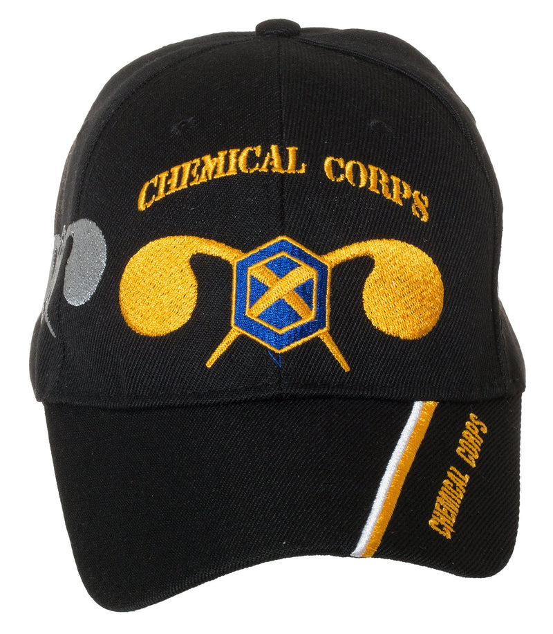 Artisan Owl Officially Licensed US Army Chemical Corps Embroidered Black Baseball Cap - BeesActive Australia
