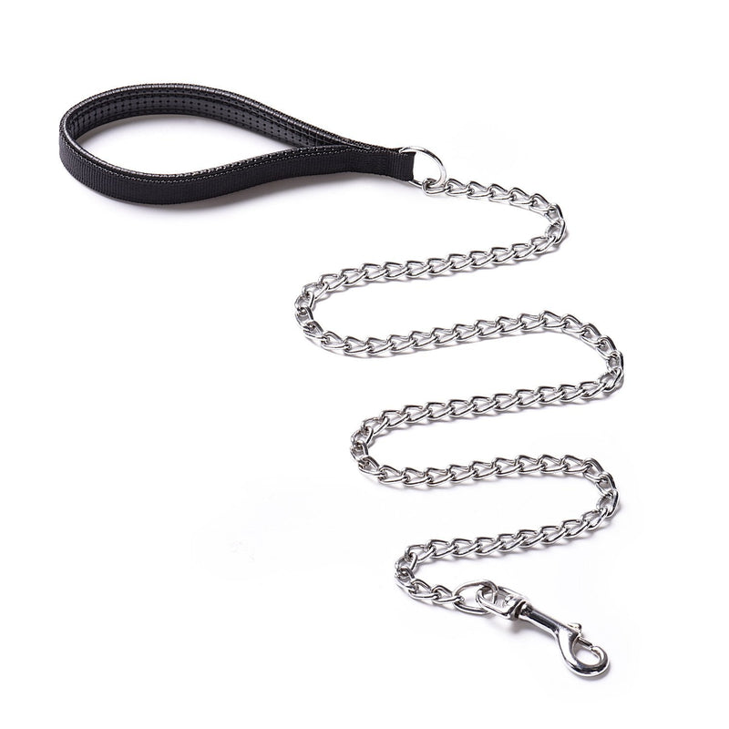 CtopoGo Heavy Duty Dog Leash,Metal Dog Leash Dog Chain with Padded Handle for Large & Medium Size Dogs 70 inch (180cm) - BeesActive Australia
