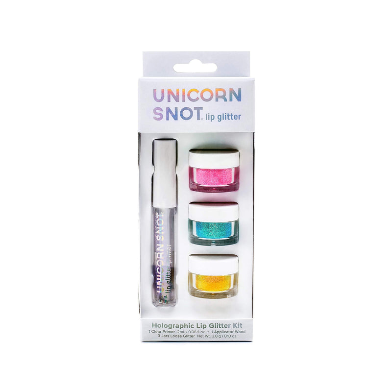 Unicorn Snot Holographic Loose Glitter Kit - Cosmetic Grade - Hair, Face, Eyeshadow, Lipgloss, Nails - Vegan & Cruelty Free, Gifts for Girls, Boys, Men, Women (Assorted Colors & Primer Included) - BeesActive Australia