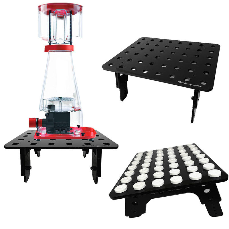 Reefing Art Skimmer Stand/Frag Rack Stand/Multi Function Stand (9" x 7" Black / 30 Frags) 9" x 7" Black / 30 Frags - BeesActive Australia