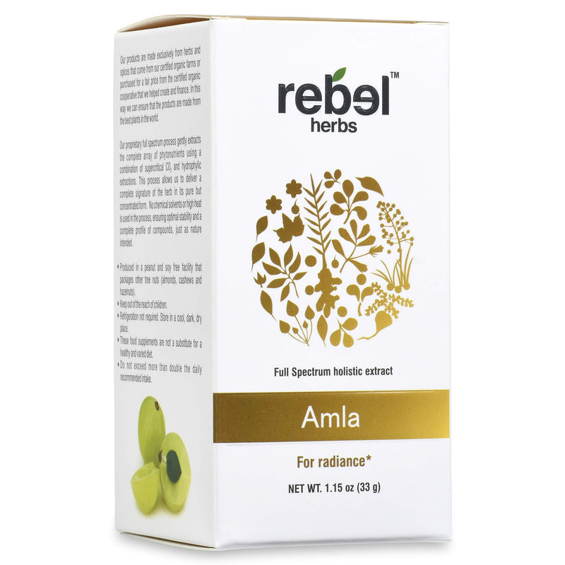 Rebel Herbs Dual Extracted Amla Powder - BeesActive Australia